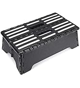 5 Inch Folding Step Stool with Non-Slip Mat. Made of Incombustible Plastic, Can Withstand Over 25...