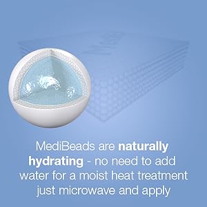 MediBeads Technology in Bruder Moist Heat Eye Compress