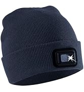 Panther Vision Men's Standard Beanie, Knit Black