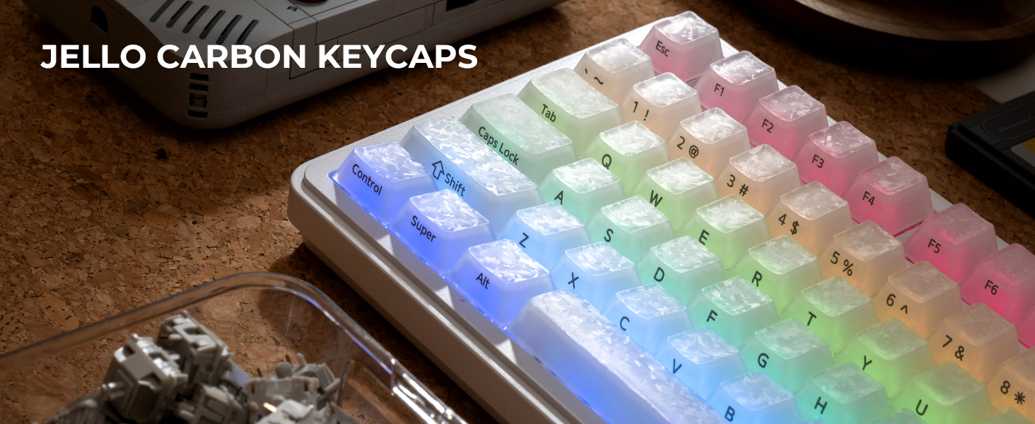 Jelly keycaps