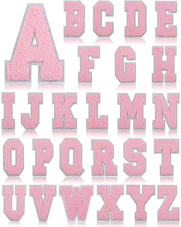 26 pcs letter patch