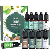 Essential Oils Set-MISIJI Essential Oils for Diffuser for Home,Diffuser Oils Scents for Aromather...