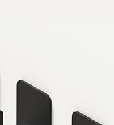 GWAAZXGZ Square Self Adhesive Towel Hooks - 4 Pack Matte Black Metal Hooks, Right-Angle Design fo...