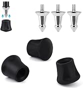 VICTIV Universal Anti-Slip 1/4" Rubber Foot Spike for Camera Tripod, Compatible with All Professi...