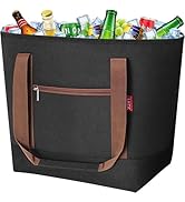 LHZK Cooler Bag, Jumbo Insulated Cooler Bag with Thermal Foam Insulation, Premium Cooler Tote Bag...
