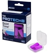 Flents Foam Ear Plugs, 10 Pair with Case for Sleeping, Snoring, Loud Noise, Traveling, Concerts, ...