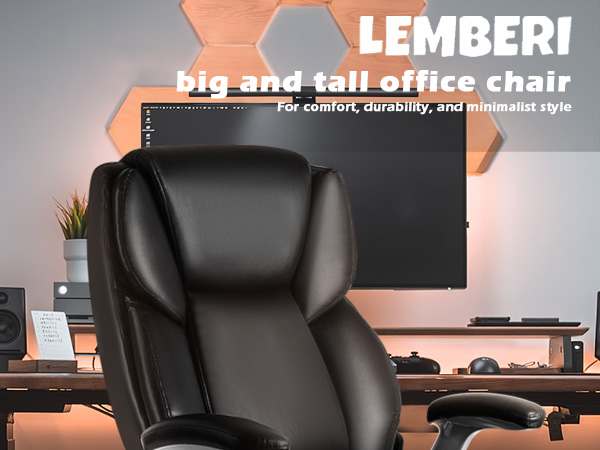 lemberi big and tall office chair
