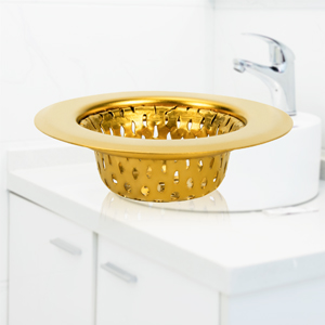 Gold Bathroom Sink Strainers
