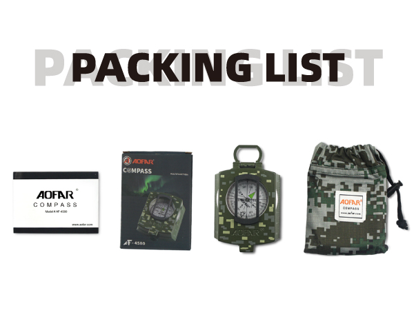 AOFAR AF-4580 Compass