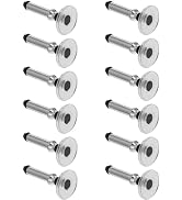 12Pcs Silver Universal Stylus Replacement Disc Tips Round Shape Replaceable Stylus Pen for Touch ...