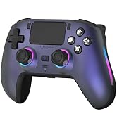 Akalyptra Wireless Controller for PS-5/PC, Gaming Controller with 2 Back Buttons Supports Program...