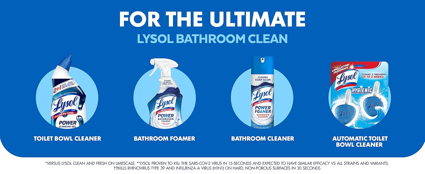 toilet wand, toilet bowl brush, bathroom, clorox bleach, lysol toilet bowl cleaner, Clorox