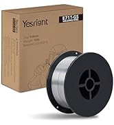 YesRight Flux Core Welding Wire E71TGS .030" 2-Pound Spool Gasless Mild Steel Mig Welding Wire wi...