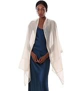 RUI VTRON Womens Scarf Pashmina Shawls and Wraps for Evening Party Dresses Sheer Shawl for Weddings