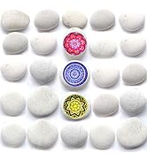BigOtters Painting Rocks, 25 Rocks for Painting Kindness Rocks Range from About 2 to 3 inches, fo...