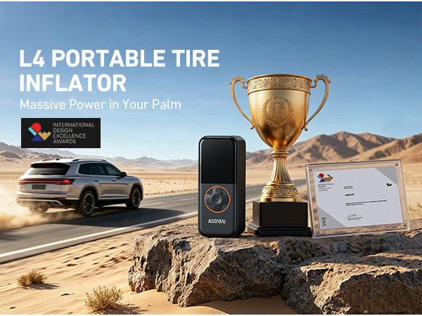 AstroAI L4 Cordless Portable Tire Inflator