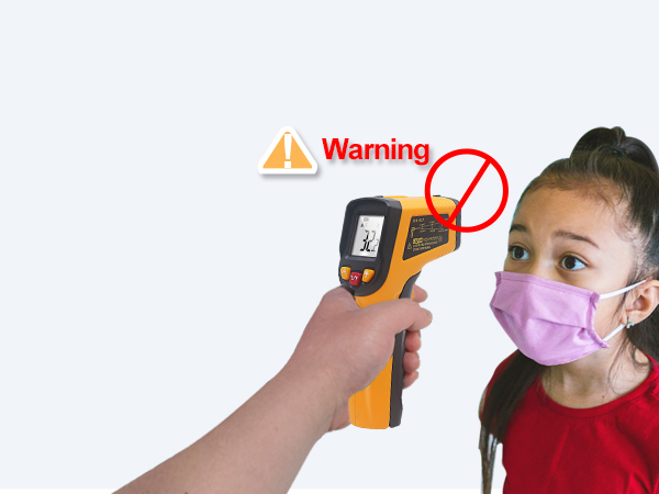 Infrared Thermometer Not suitable for measuring body temperature