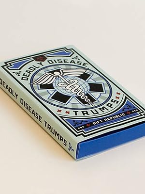 Deadly Disease Trumps - dark humour trivia card pack
