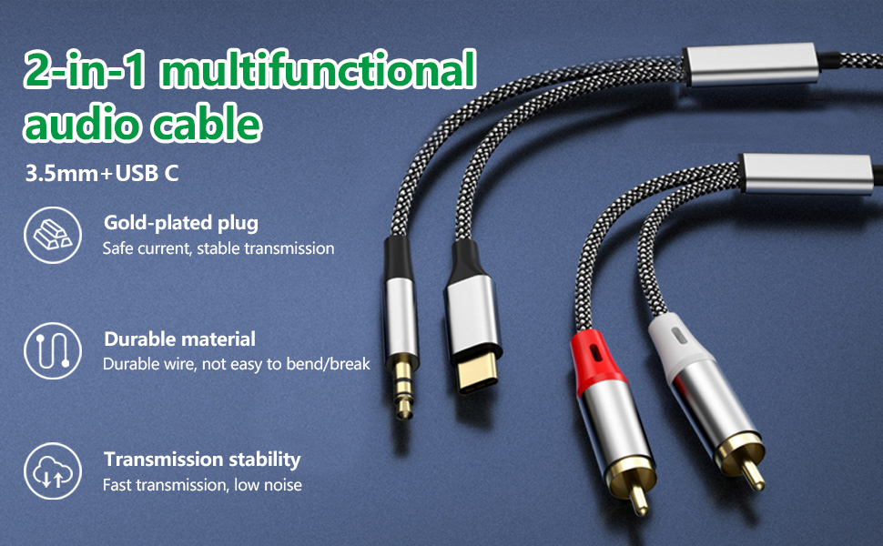 2in1 Audio Cable
