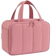 SODEER Toiletry Bag for Women Puffy,Large Lightweight Makeup Organizer,Cosmetic Travel Bag with H...