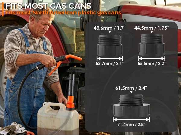 gas syphon pump for gasoline