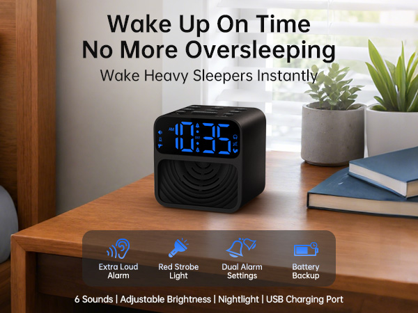 alarm clock for heavy sleepers