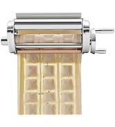 Pasta Maker Attachment for Stand Mixers, Stainless Steel Professional Ravioli Maker Attachment it...