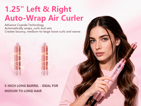auto wrap air curler