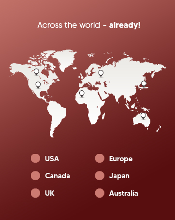 Utopia Care Global Reach, across the world - already