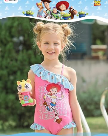 toddler girl swimsuit Ruffle Strap Bathing Suit