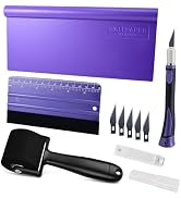NEWISHTOOL Wallpaper Smoothing Tool for Applying Peel and Stick Contact Paper, Vinyl Backsplash T...