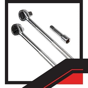 Image of 1/4 socket set, 3/8 ratchet.