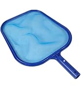 ZQLZYC Pool Skimmer Net - Pool Net, Professional Swimming Pool Leaf Skimmer with Solid Plastic Fr...