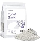 Niteangel Training Litter Potty Sand - Hamster Sand Bath for Syrian Dwarf Hamsters Gerbils Mice L...