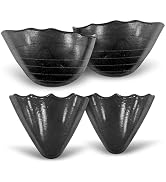 Elfzone Shoe Inserts for Women Too Big - 2 Pairs - Black - Soft Gel Shoe Inserts to Make Shoes Sm...