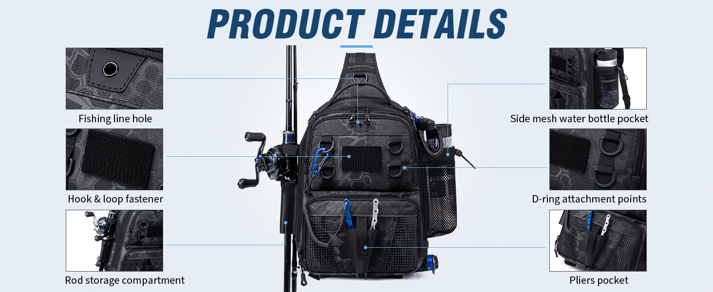 small fishing bag