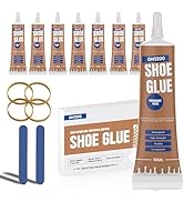 GH1200 10ML (8 Pack) Shoe Glue Sole Repair, Clear Drying, Pegamento para Zapatos, Fixes Sneakers,...