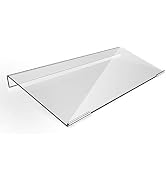 KOTEMON Acrylic Tilted Computer Keyboard Stand for Compact Keyboard, 78 Keys Keyboard, with White...