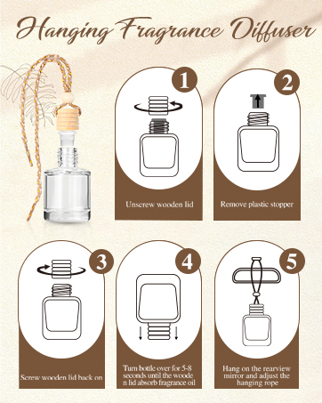Long Lasting Fragrance Car Air Freshener