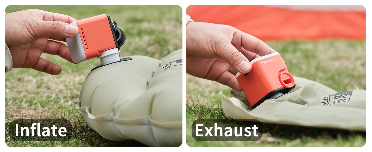 inflates air mattresses quickly
