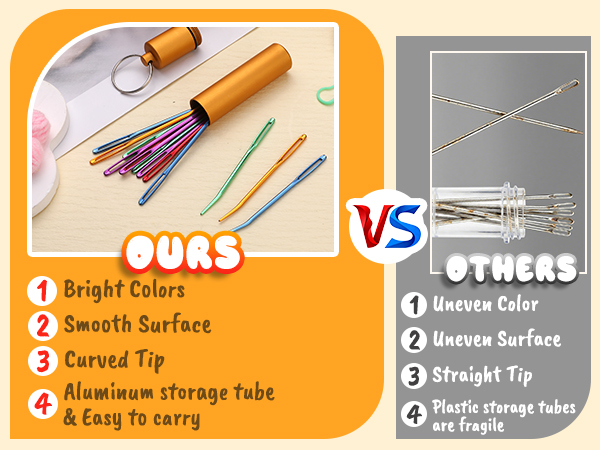 10Pcs Yarn Needles