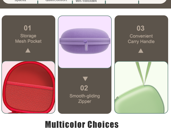 +headphones case for over ear headphones