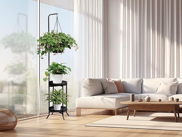 tall plant stand