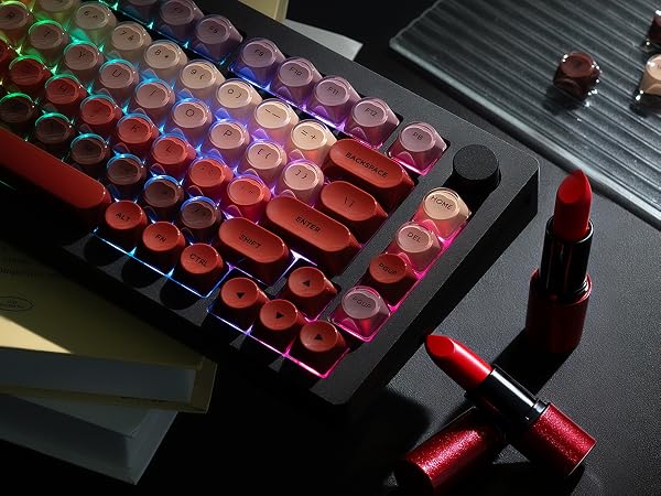 Red Lipstick keycaps