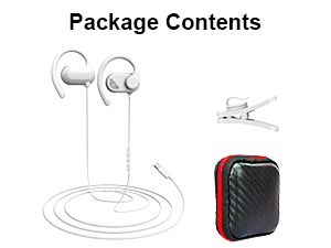 Wired Earbuds with Over Ear Hook