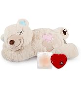 ALL FOR PAWS Heartbeat Puppy for Dogs, Dog Anxiety Relief and Sleep Aid Toy, Comfort Stuffed Anim...