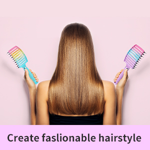 easy hair style for detangler healthy scalp