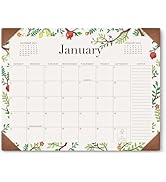Jotsome Desk Calendar 2026-2027 with Protective Pad, Large Desktop Calendar Pad From January 2026...