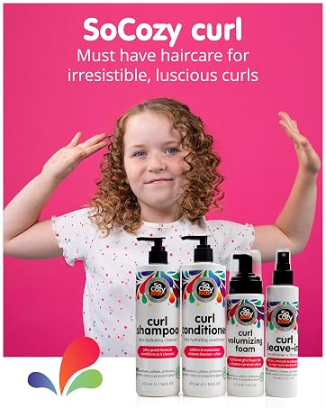 SoCozy premium hair care for kids curly kinky coily textured