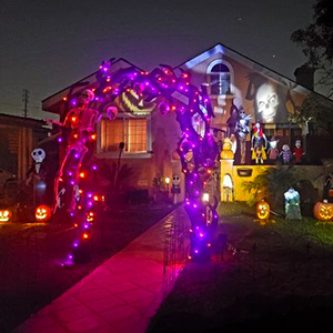 halloween lights outdoor decor